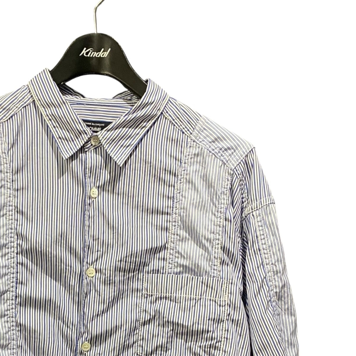 26AWCOTTONSTRIPE PATTERNED SHIRTSHR-B001