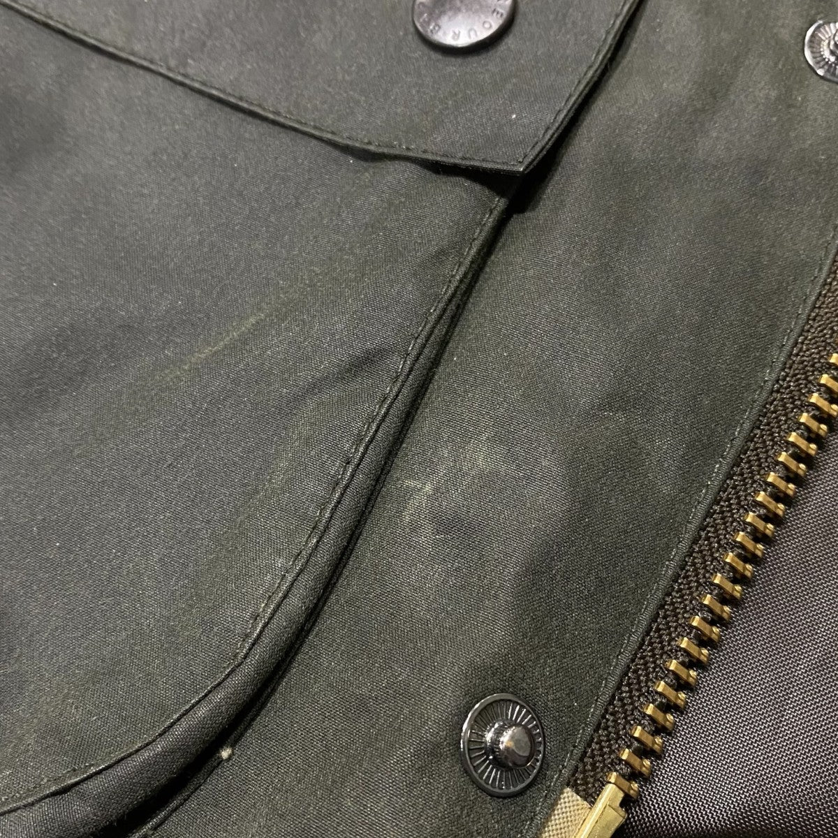 Barbour オイルドジャケット1502366 古着・中古-8枚目のアイテム画像
