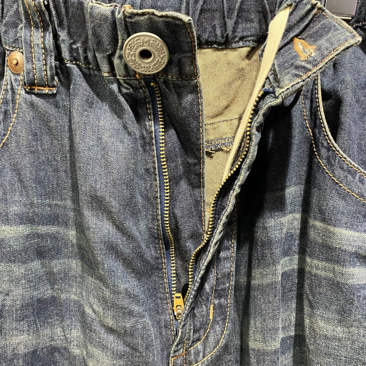 Maison MIHARA YASUHIRO Light Denim Wide PantsJ16PT123 古着・中古-3枚目のアイテム画像