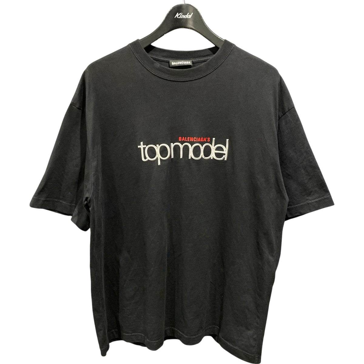 BALENCIAGA ロゴTシャツ612966 TIV82 古着・中古-1枚目のアイテム画像
