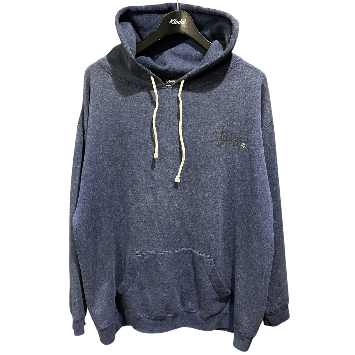 stussy ロゴプリントパーカー 古着・中古-1枚目のアイテム画像