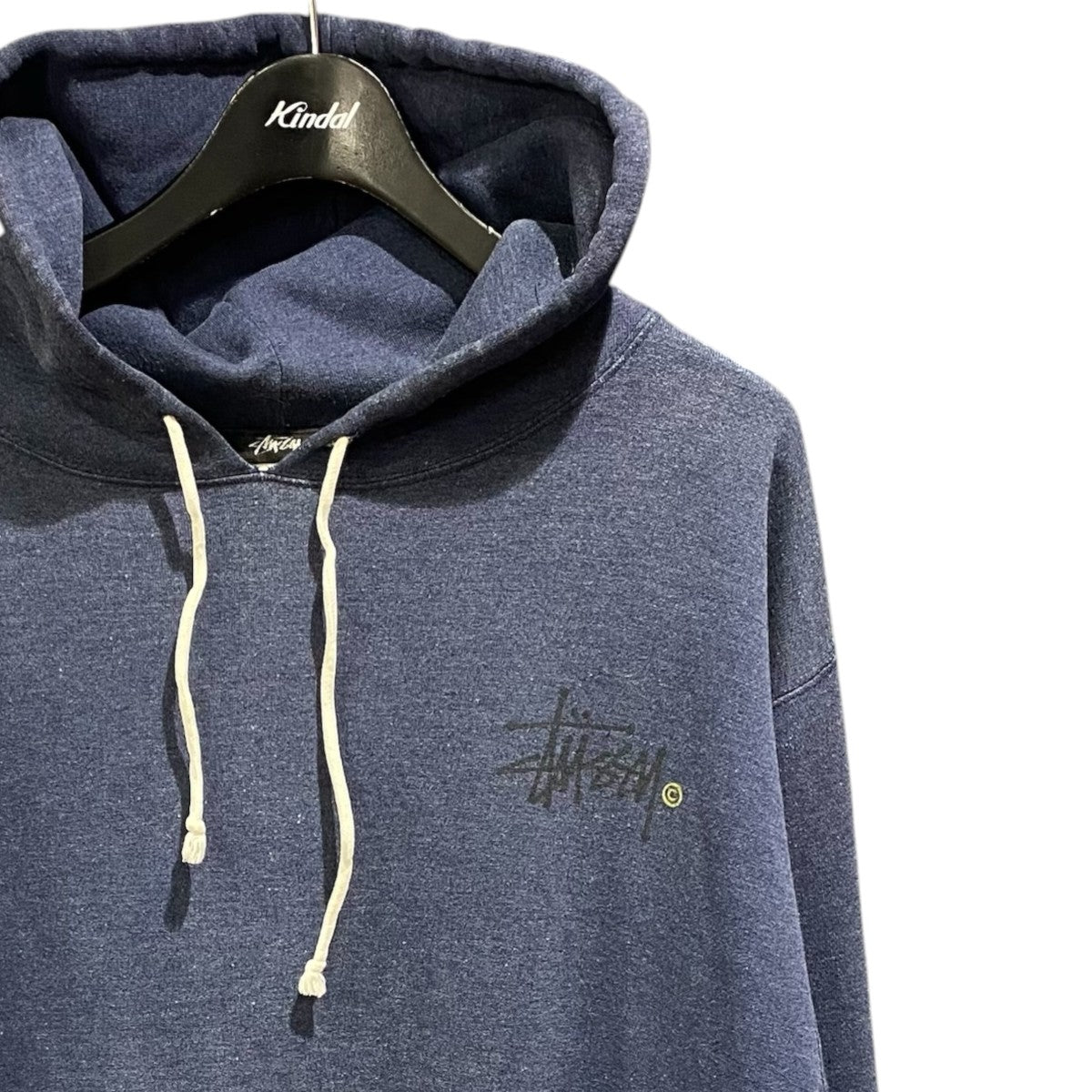 stussy ロゴプリントパーカー 古着・中古-3枚目のアイテム画像