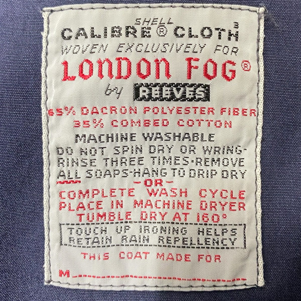 LONDON FOG スウィングトップ 古着・中古-5枚目のアイテム画像