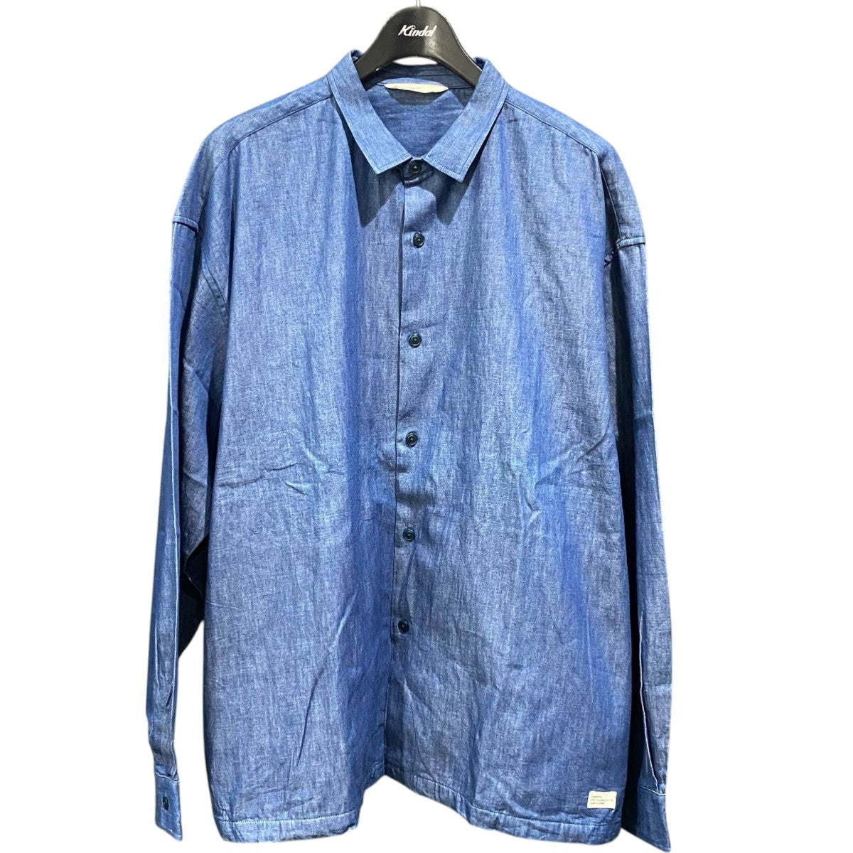 organicta ORGANIC COTTON DENIM SHIRT JACKET 古着・中古-1枚目のアイテム画像