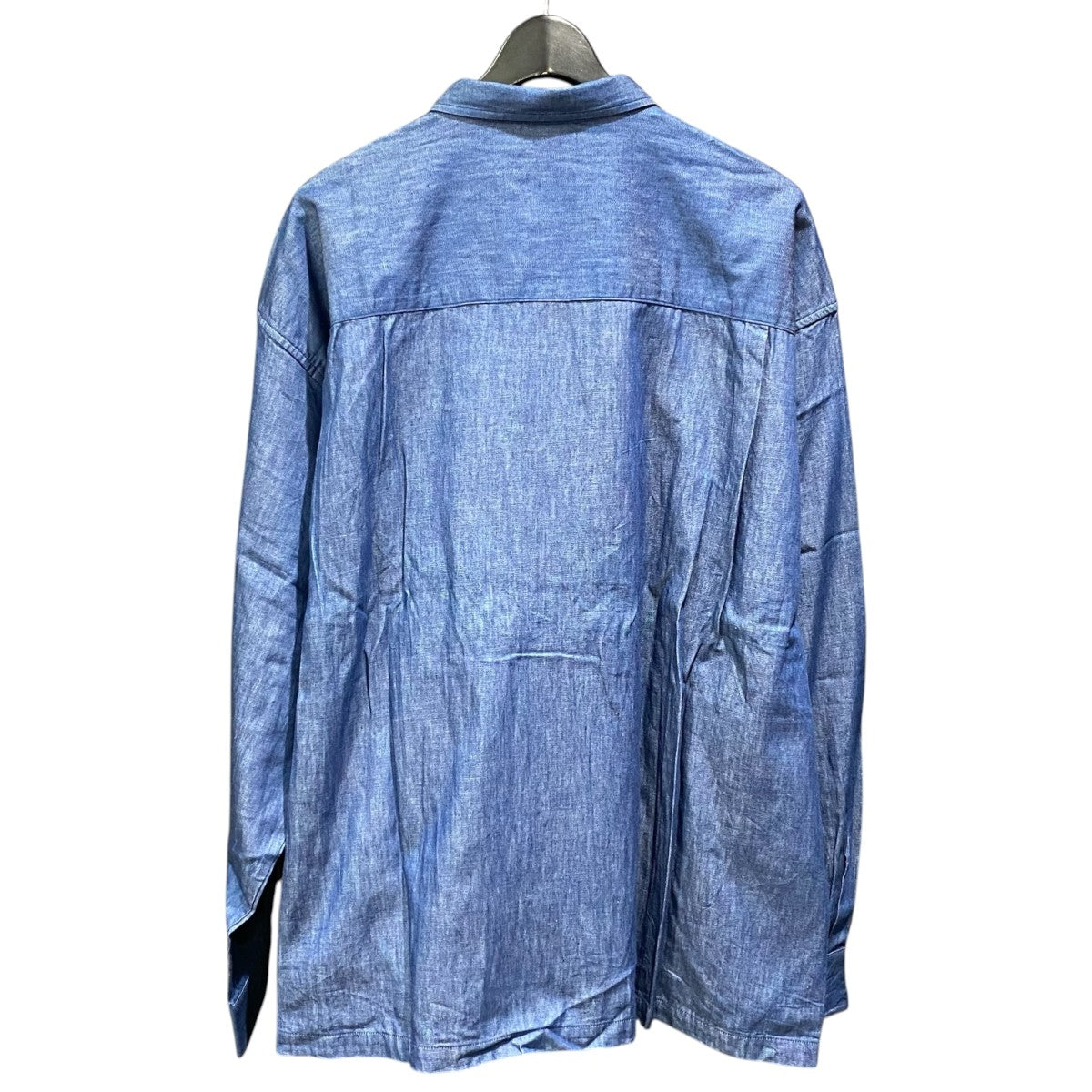 organicta ORGANIC COTTON DENIM SHIRT JACKET 古着・中古-2枚目のアイテム画像