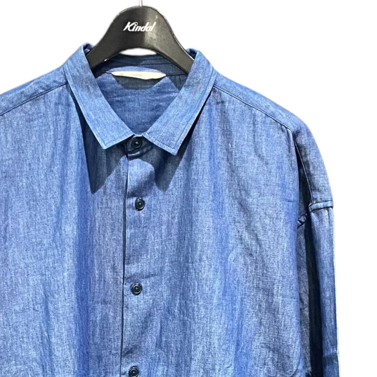 organicta ORGANIC COTTON DENIM SHIRT JACKET 古着・中古-3枚目のアイテム画像