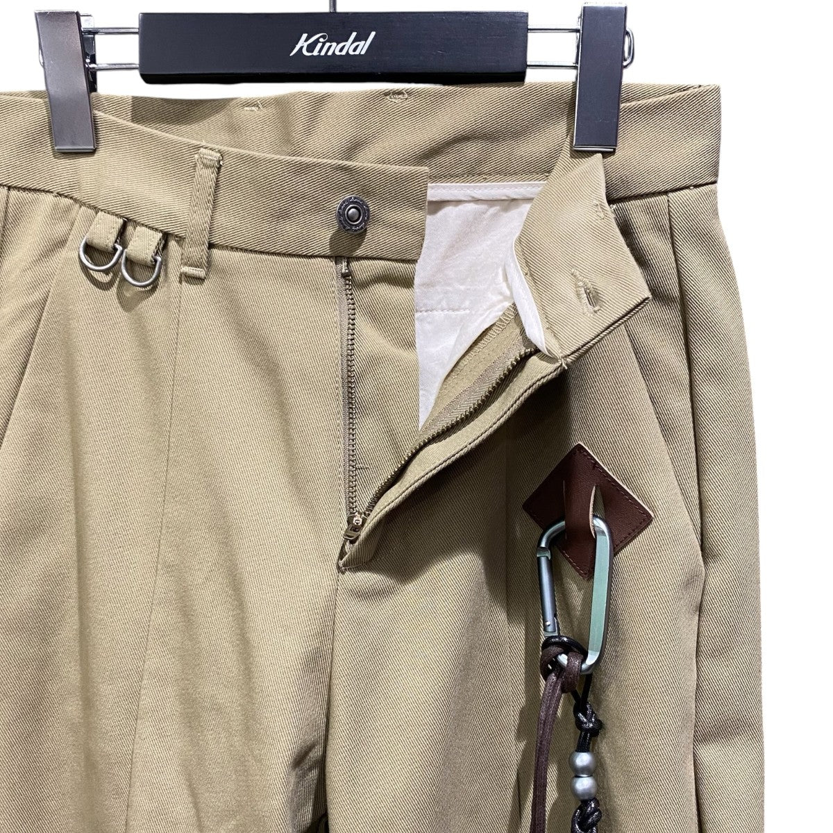 KOOI スラックス HOLDER CURVE PANTS26KO-SS22 古着・中古-3枚目のアイテム画像