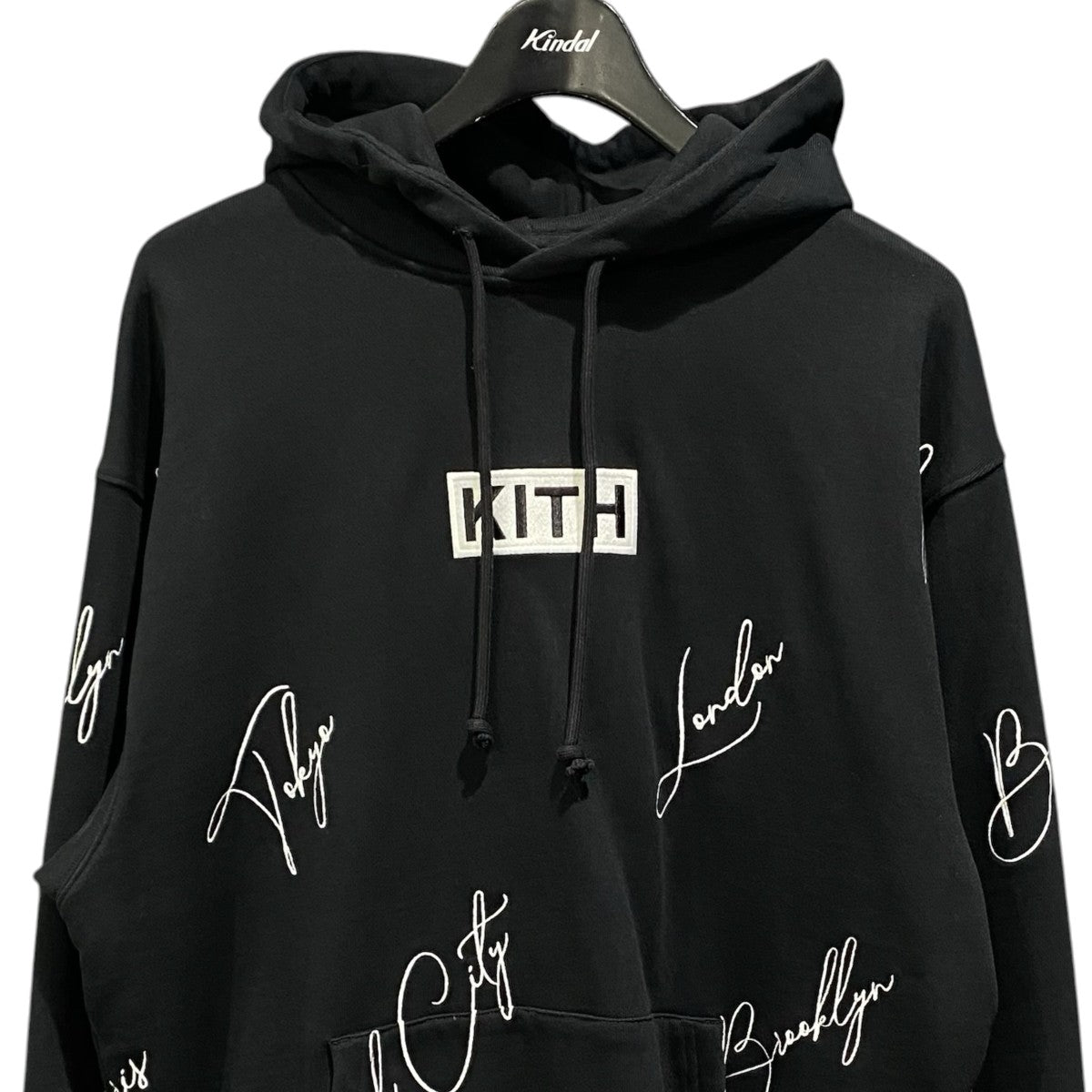 KITH City Script HoodieパーカーKHM030347 古着・中古-3枚目のアイテム画像