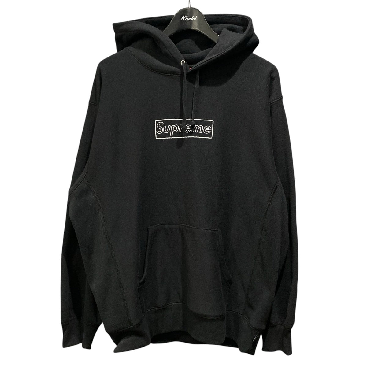 Supreme×KAWS 21SSBox Logo Hooded Sweatshirtパーカー 古着・中古-1枚目のアイテム画像