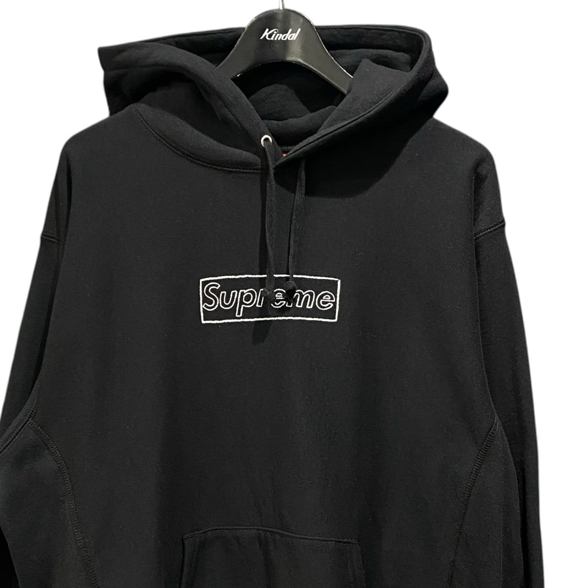 Supreme×KAWS 21SSBox Logo Hooded Sweatshirtパーカー 古着・中古-3枚目のアイテム画像