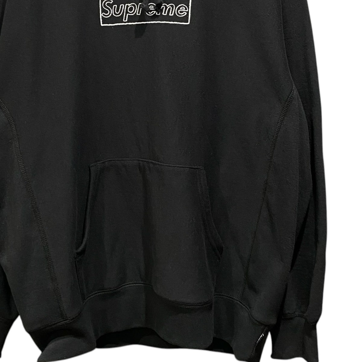 Supreme×KAWS 21SSBox Logo Hooded Sweatshirtパーカー 古着・中古-4枚目のアイテム画像
