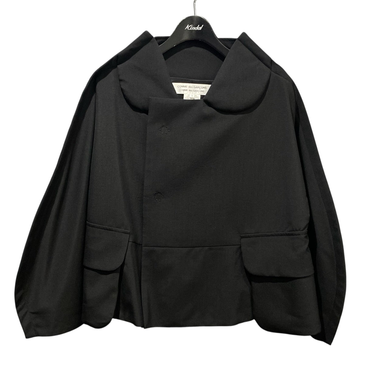 COMME des GARCONS COMME des GARCONS バルーンスリーブ クロップドウールジャケットRR-J024 古着・中古-1枚目のアイテム画像