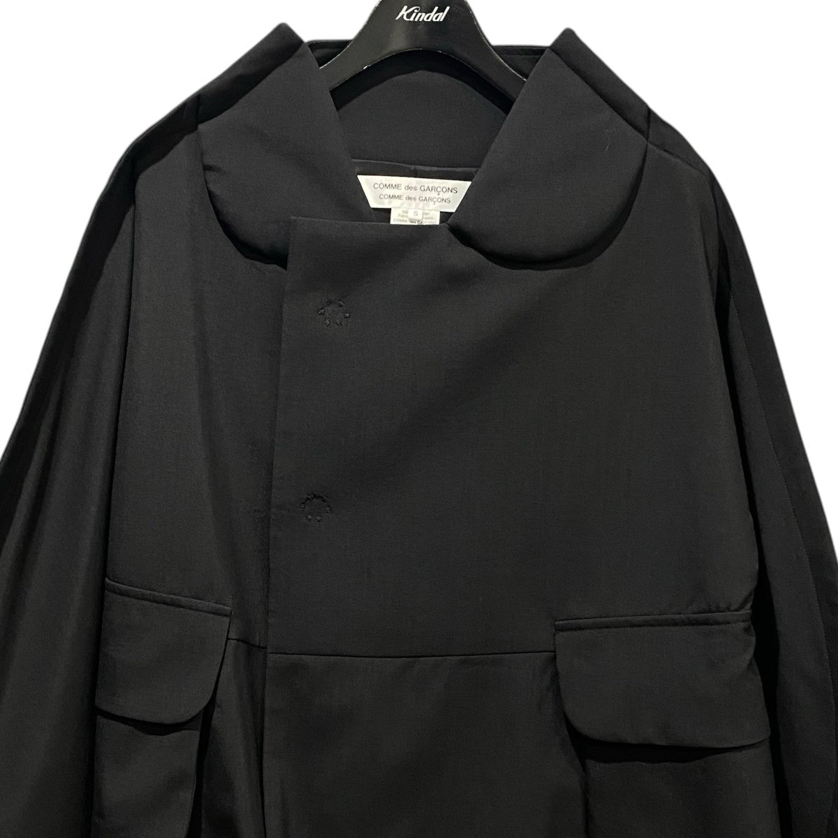 COMME des GARCONS COMME des GARCONS バルーンスリーブ クロップドウールジャケットRR-J024 古着・中古-3枚目のアイテム画像