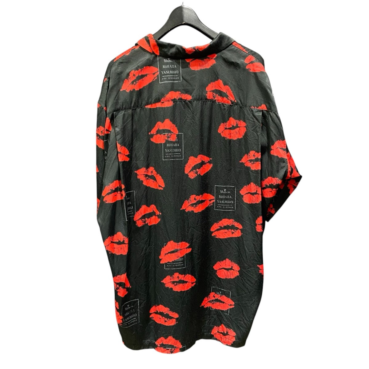 MIHARA YASUHIRO KISS Printed S／S ShirtA12SH080 古着・中古-2枚目のアイテム画像