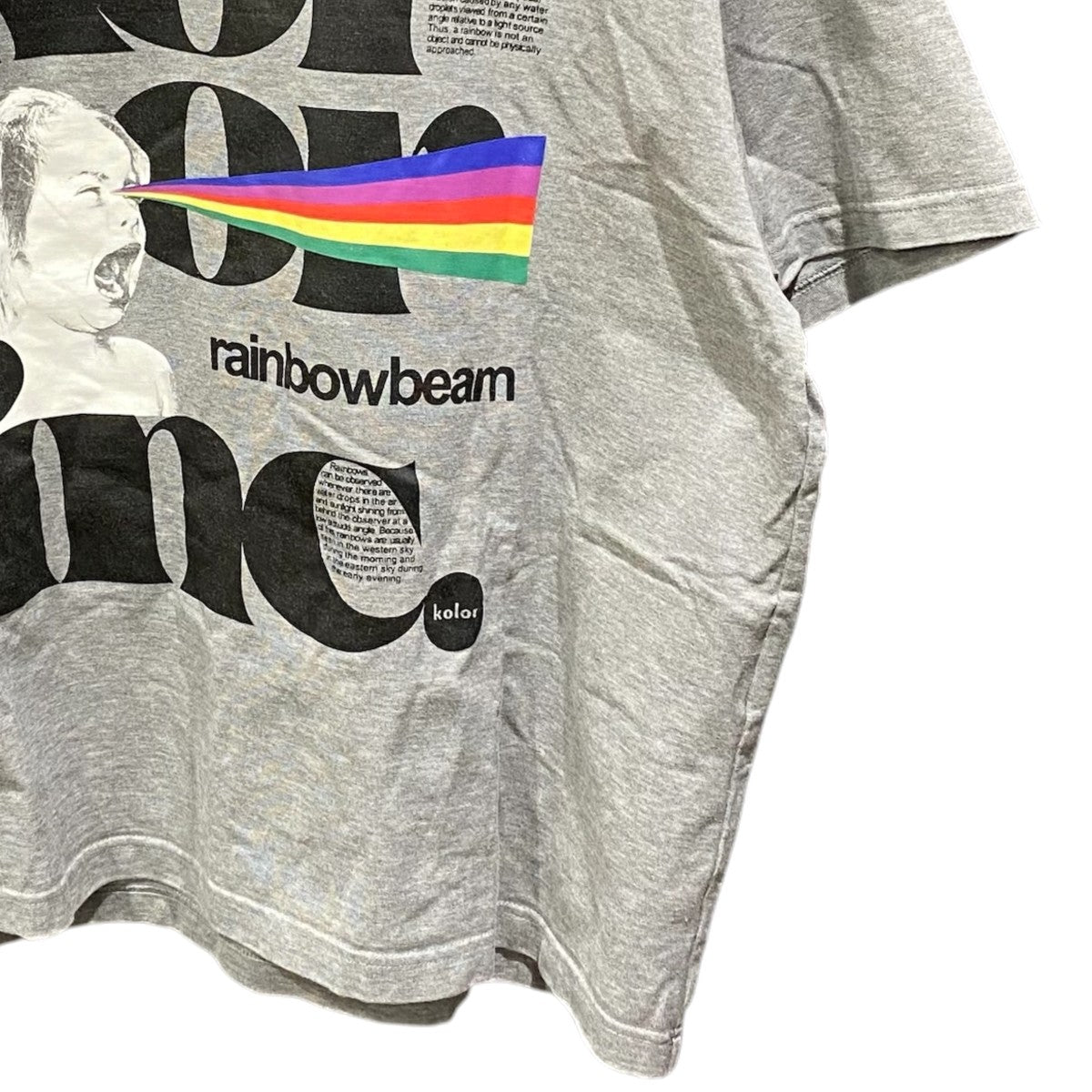 KOLOR プリントTシャツ21SCM-T11203 古着・中古-4枚目のアイテム画像