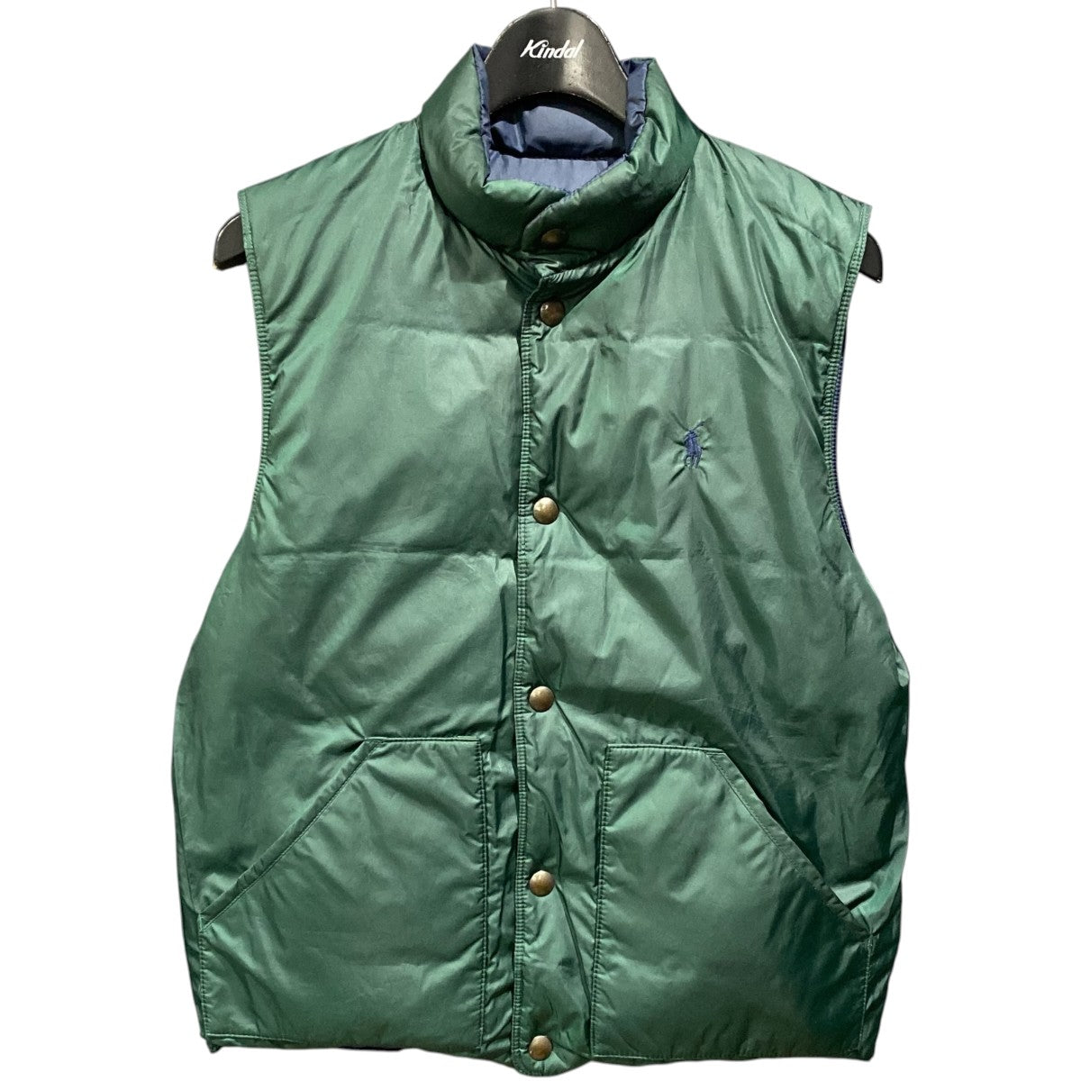 POLO RALPH LAUREN リバーシブルダウンベスト06439 古着・中古-3枚目のアイテム画像