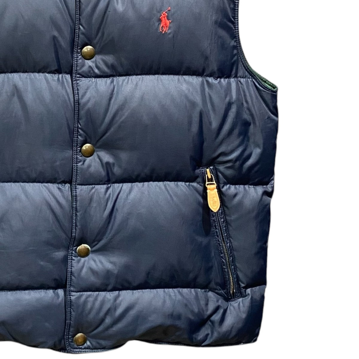 POLO RALPH LAUREN リバーシブルダウンベスト06439 古着・中古-6枚目のアイテム画像