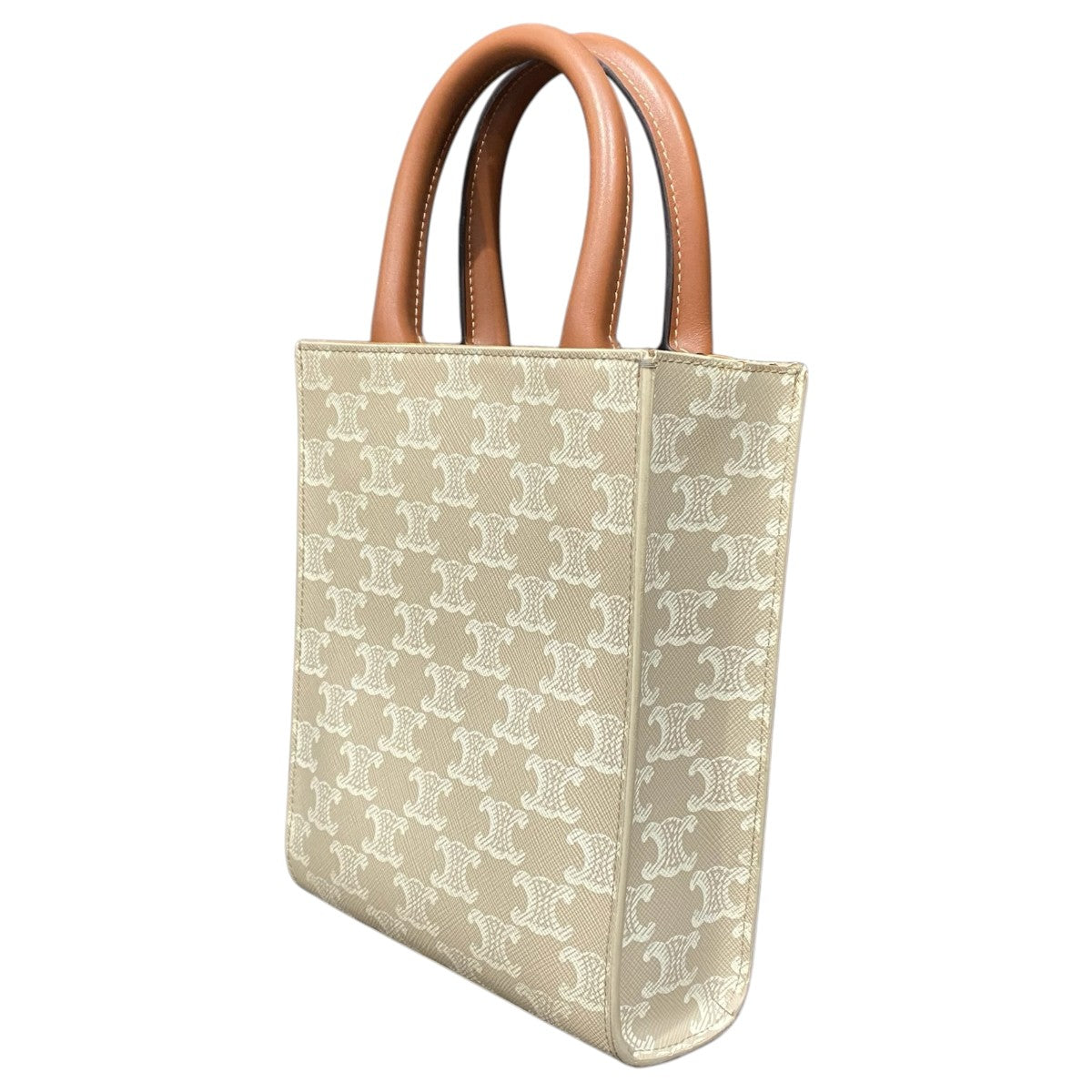 CELINE トリオンフショルダーバッグ ミニバーティカルカバ 古着・中古-1枚目のアイテム画像