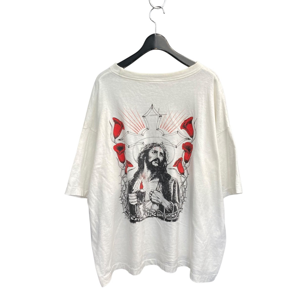 80s Liner Jesus半袖Tシャツ