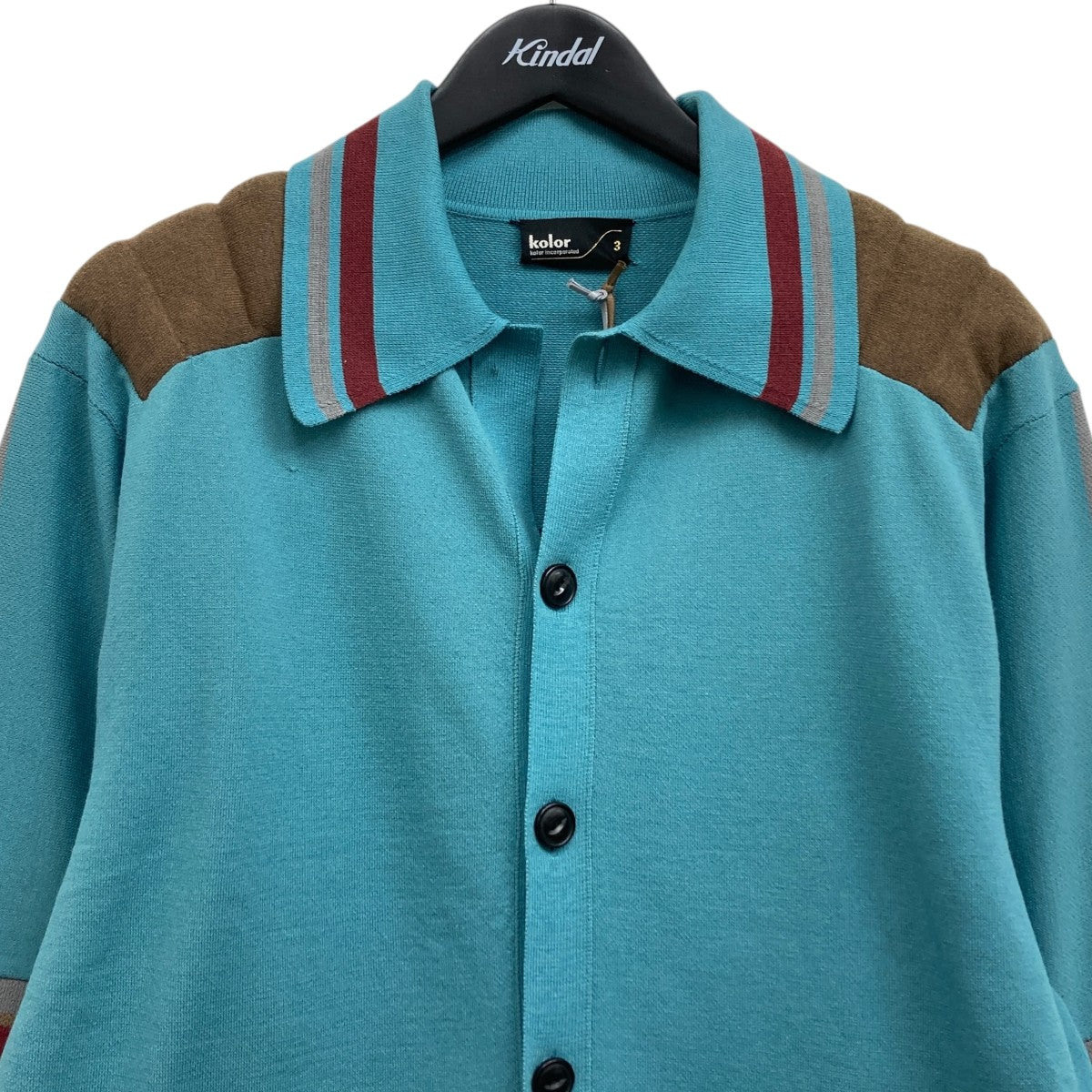 KOLOR(カラー) 24SSポロシャツ24SCM T01201 24SCM T01201