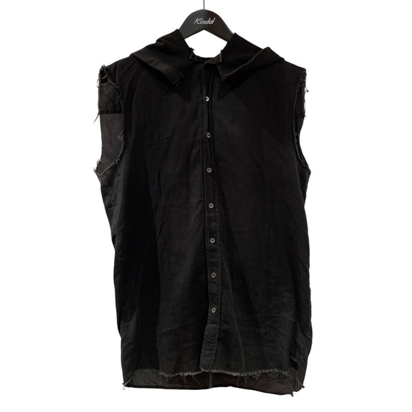 RAF SIMONS(ラフシモンズ) 03SS消費者期ノースリーブシャツ ブラック