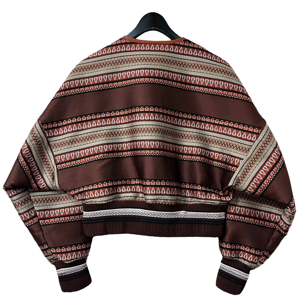 mame kurogouchi Ethnic Pattern Jacquard BlousonエスニックパターンブルゾンMM20PF-JK710 古着・中古-2枚目のアイテム画像