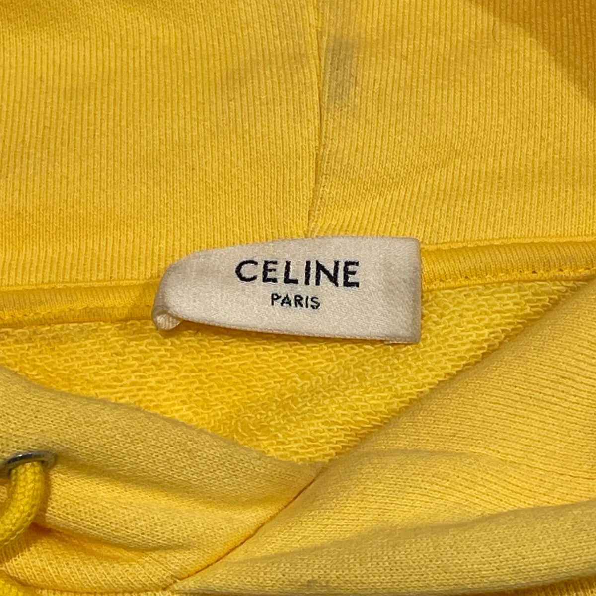 CELINE(セリーヌ) 22SSSTUDS LOGO PULLOVERコットンロゴパーカー2Y695670Q 2Y695670Q イエロー サイズ  SIZE M｜【公式】カインドオルオンライン ブランド古着・中古通販【kindal】