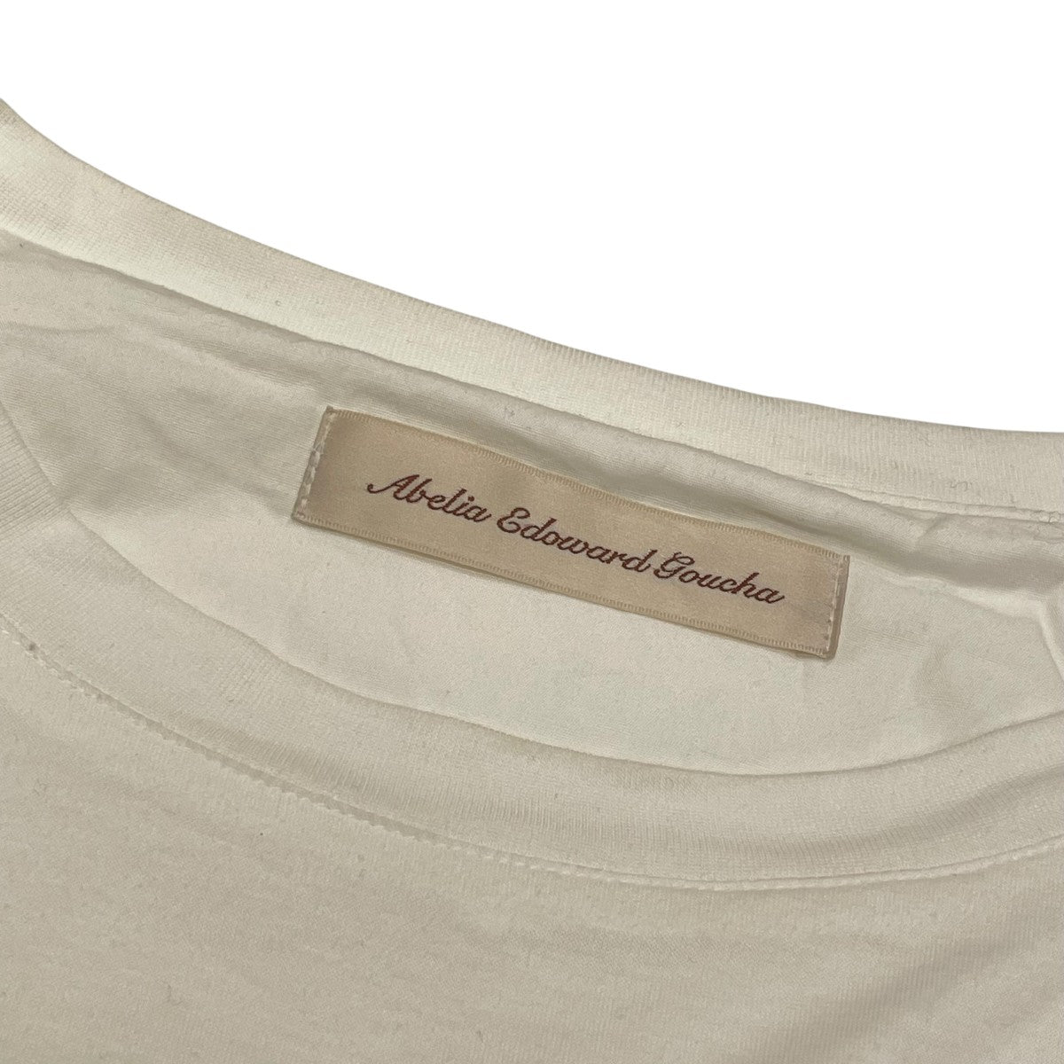 Abelia Edoward Goucha LINED TSHIRT半袖シャツ 古着・中古-6枚目のアイテム画像