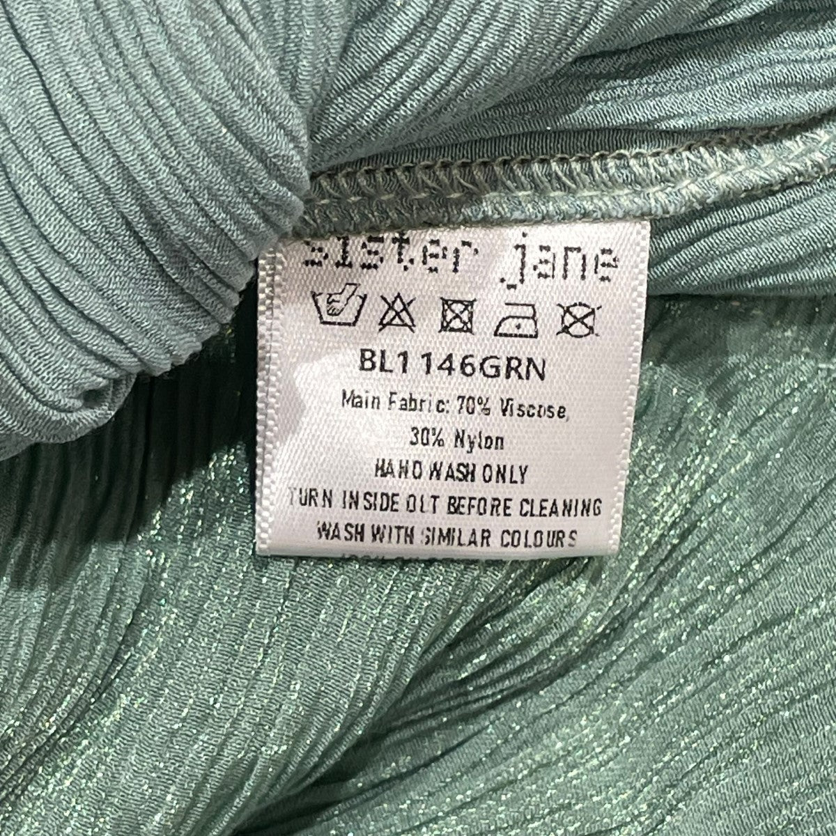 シスタージェーン Sister Jane ブラウス BL1146GRN グリーン サイズ：SIZE L Sister Jane(シスタージェーン) ブラウスBL1146GRN BL1146GRN