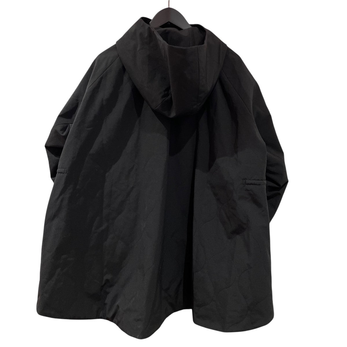 24AWQuilting Medium CoatフーデッドジャケットMD-C12-119