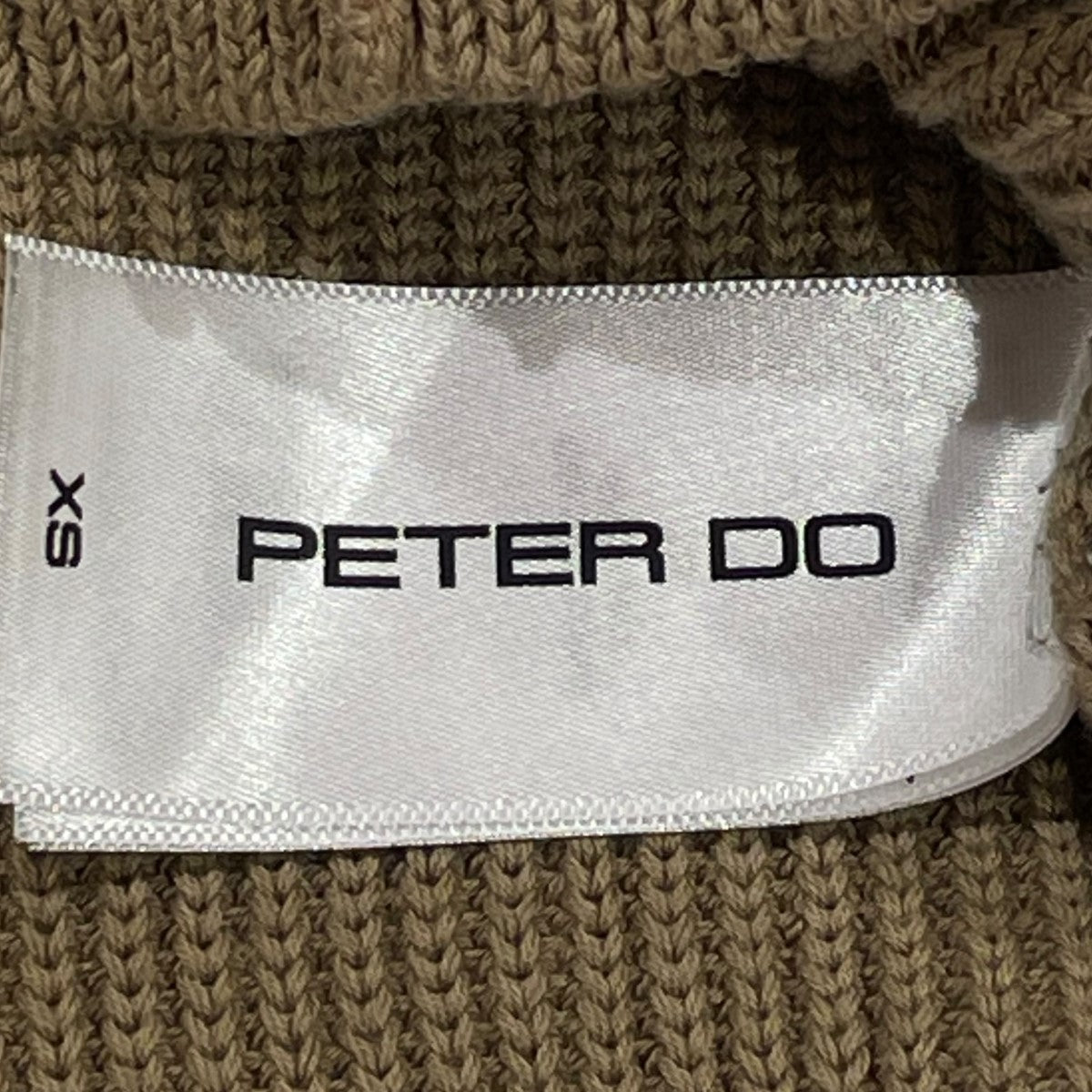 PETER DO(ピータードゥ) 22SSカットアウトクルーネックPD-SS22-792-WHL PD-SS22-792-WHL ブラウン サイズ  SIZE XS｜【公式】カインドオルオンライン ブランド古着・中古通販【kindal】