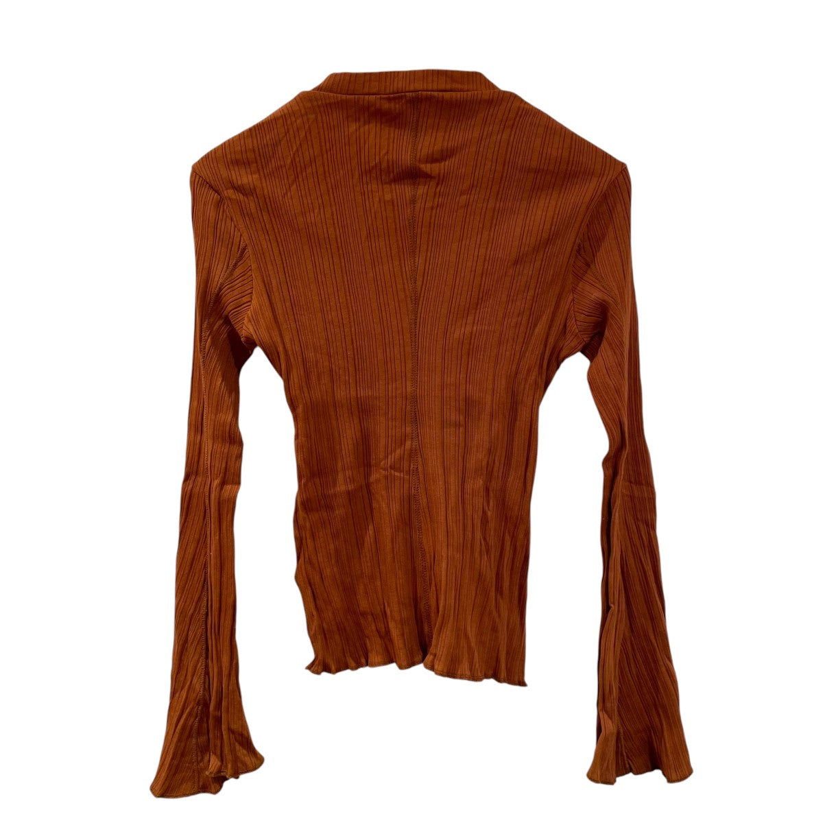 mame kurogouchi(マメクロゴウチ) 21AW]Crew Neck Ribbed Jersey