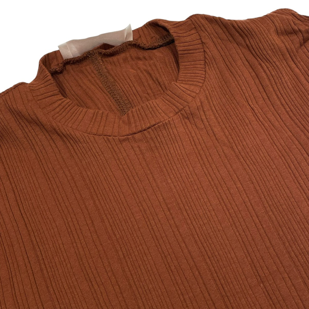 mame kurogouchi(マメクロゴウチ) 21AW]Crew Neck Ribbed Jersey