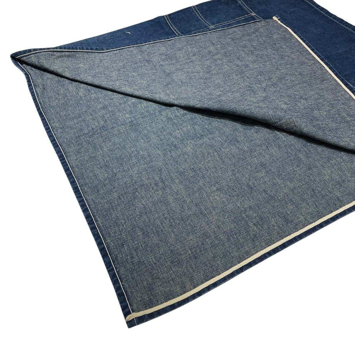 24AWPAINT DENIM WORK APRONエプロン