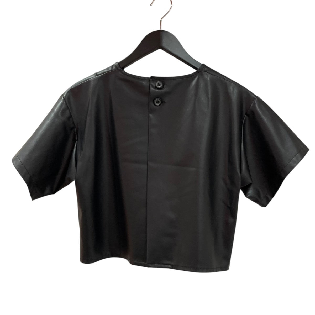 ECO LEATHER TOPレザーシャツ077R23S031B