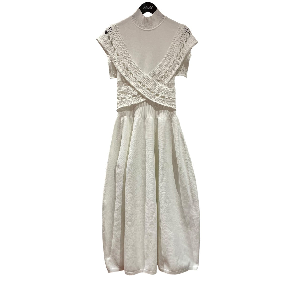 LE CIEL BLEU(ルシェルブルー) Chiffon Volume Dressシフォン