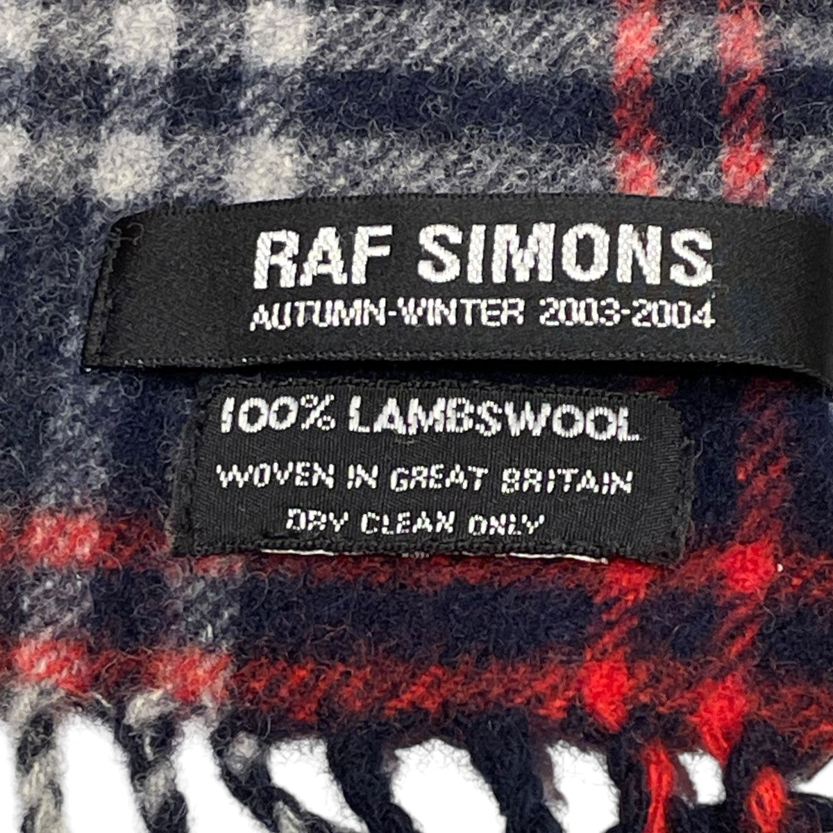 ラフシモンズのCLOSER期 フーディーマフラーです。 RAF SIMONS ファッション小物 古着・中古アイテム