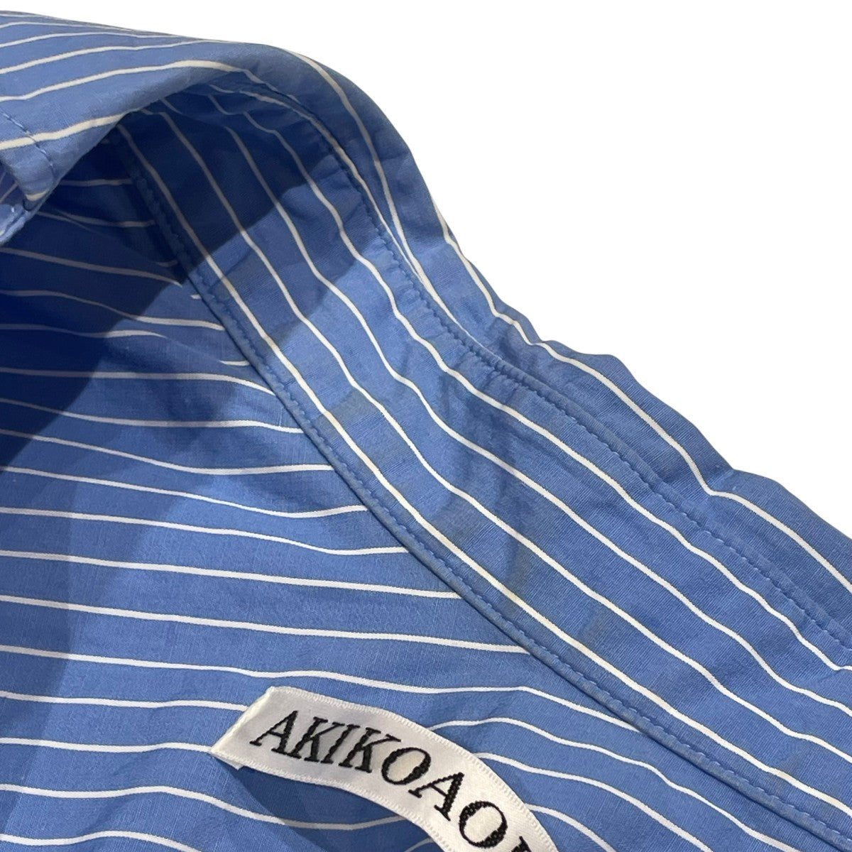 AKIKOAOKI 24SSコットン3WayシェイプシャツシャツブラウスAA24SS-T02-02 古着・中古-7枚目のアイテム画像