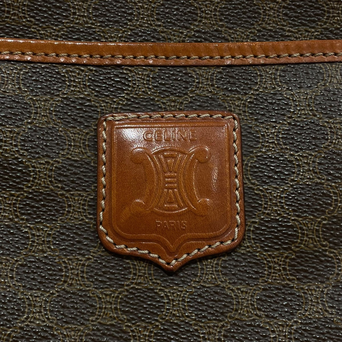 中古・古着通販】CELINE (セリーヌ) ボストンバッグ ブラウン