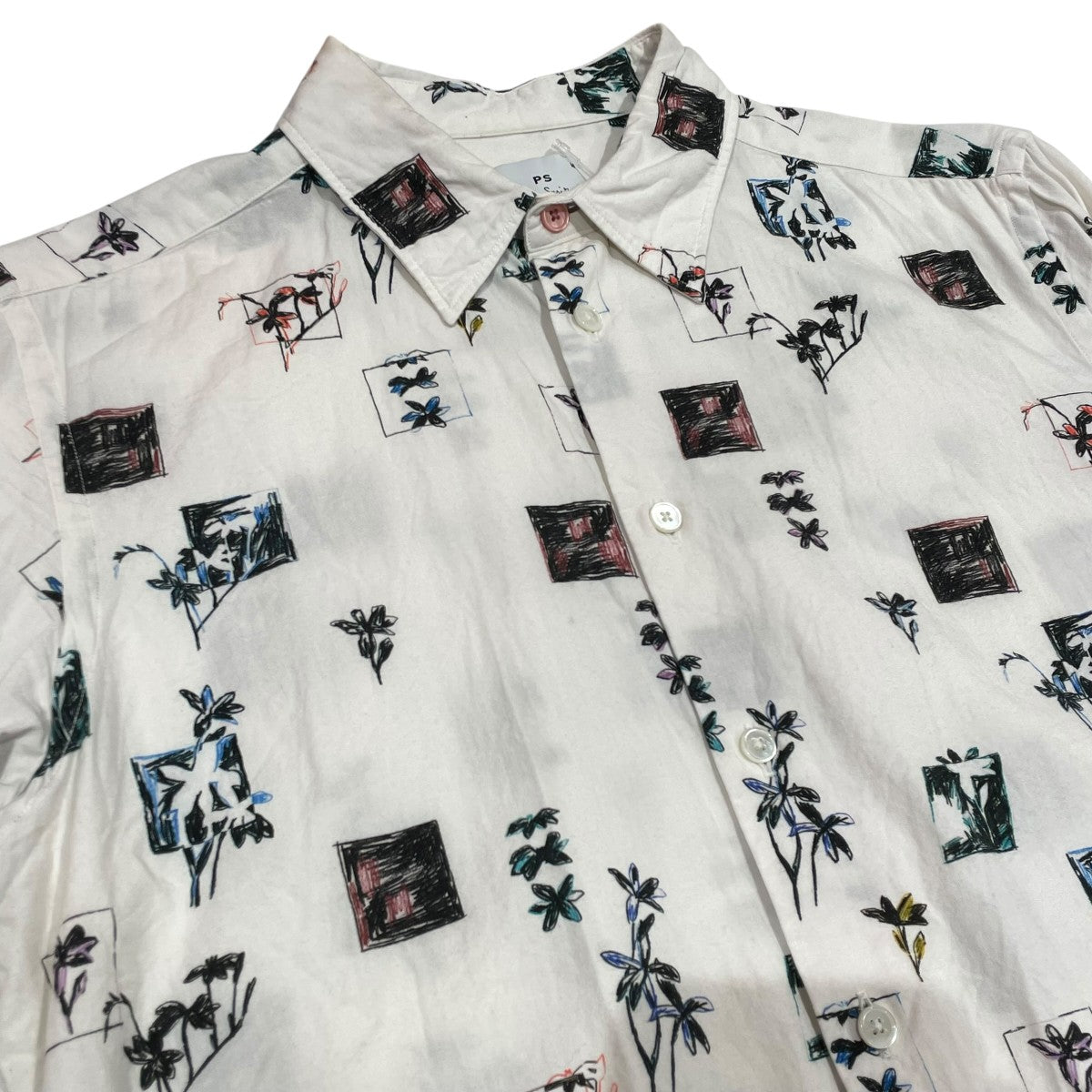 Paul Smith 長袖柄シャツPY WR 72266 古着・中古-3枚目のアイテム画像