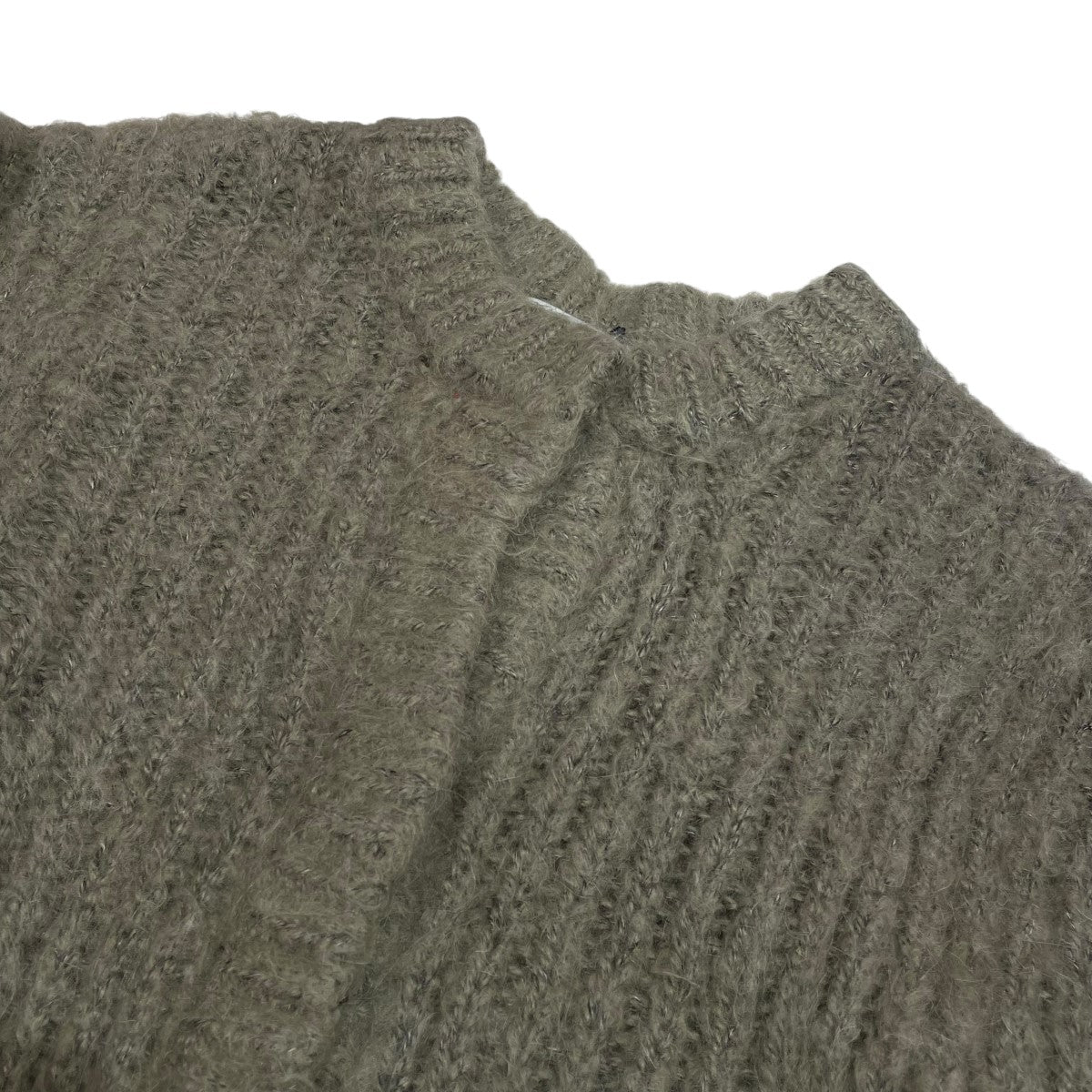 クラネ CLANE 21AW COLOR MOHAIR SHAGGY CARDIGAN モヘヤ混カーディガン 11106-1092 ブラウン サイズ： CLANE クラネ 21AW COLOR MOHAIR SHAGGY CARDIGAN モヘヤ混