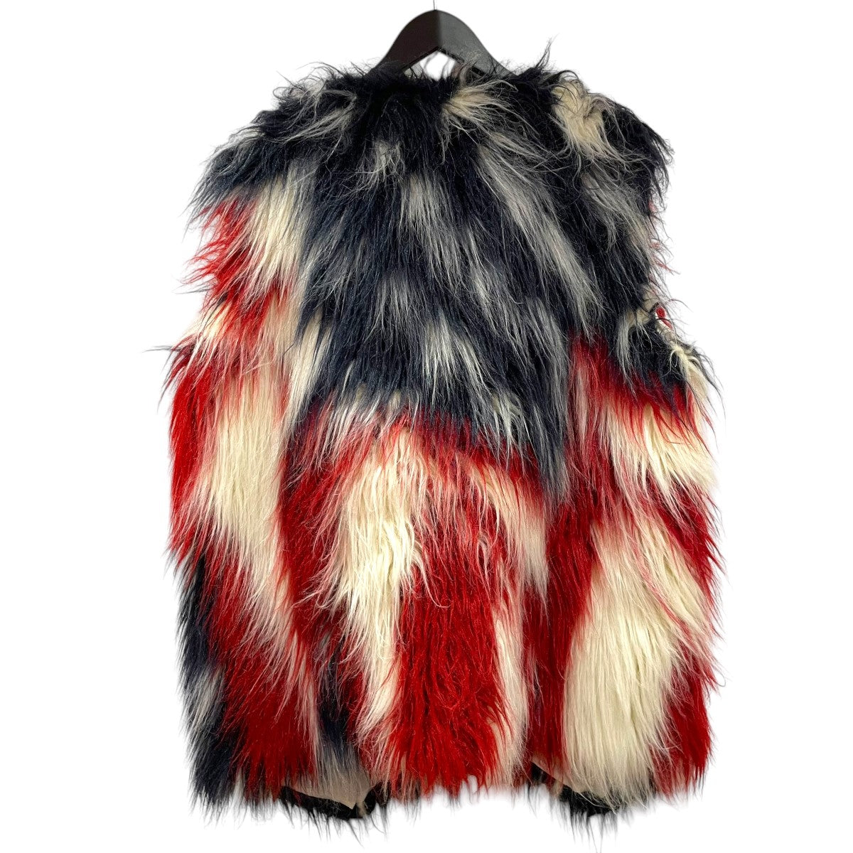 MASU(エムエーエスユー) 23AWMARBLE FLAG FUR VESTジレMFFW MASU(エムエーエスユー) 23AWMARBLE FLAG FUR VESTジレMFFW