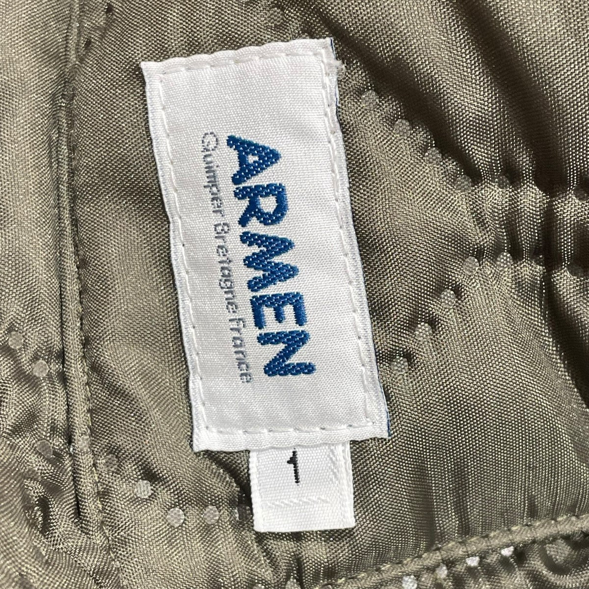 ARMEN(アーメン) キルティングジャケット オリーブ サイズ 1｜【公式 