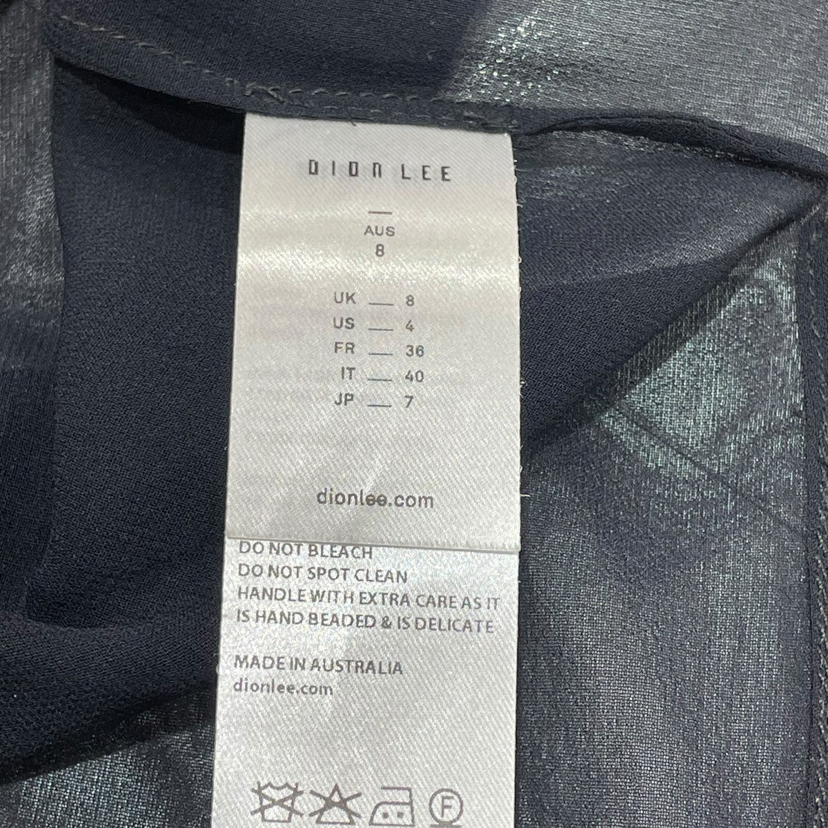 DIONLEE ワンピース DION LEE(ディオンリー) シルクワンピース DIONLEE ワンピース DION LEE(ディオンリー) シルクワンピース