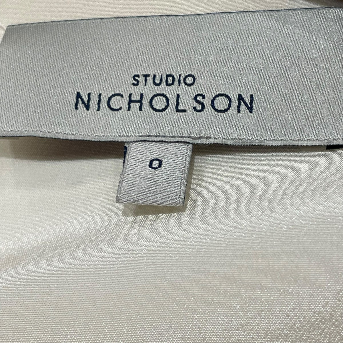 STUDIO NICHOLSON 半袖シャツSN 413 古着・中古-7枚目のアイテム画像
