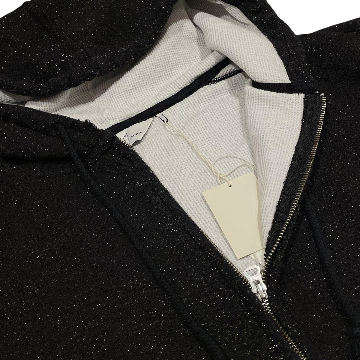 ANCELLM(アンセルム) ZIP-UP HOODIEダメージレイヤードジップ ANCELLM(アンセルム) ZIP-UP HOODIEダメージレイヤードジップ