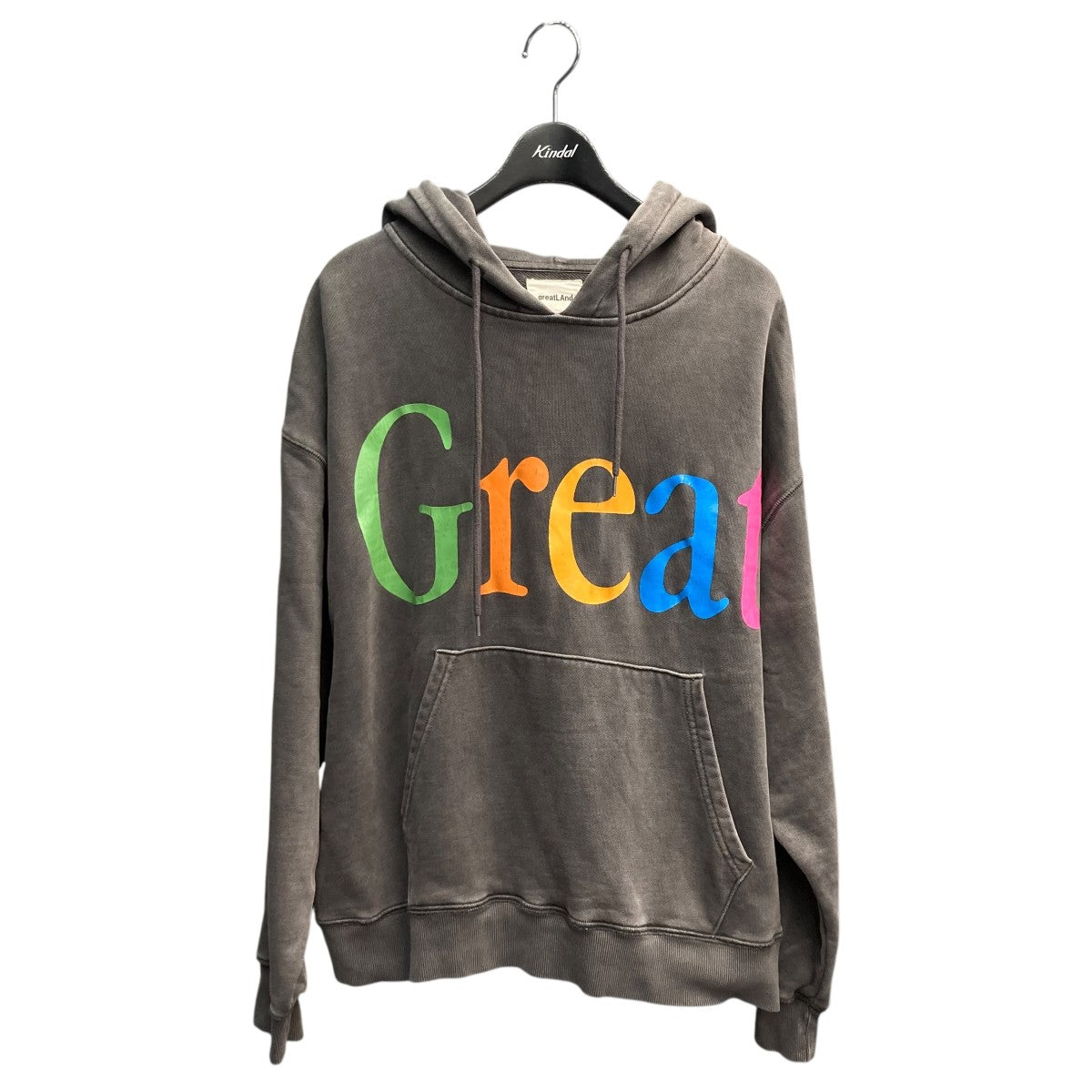 greatland オリジナル　フルジップパーカー　グレートランド　フェード greatLAnd GREAT GUARD HOODIE SUN FADE