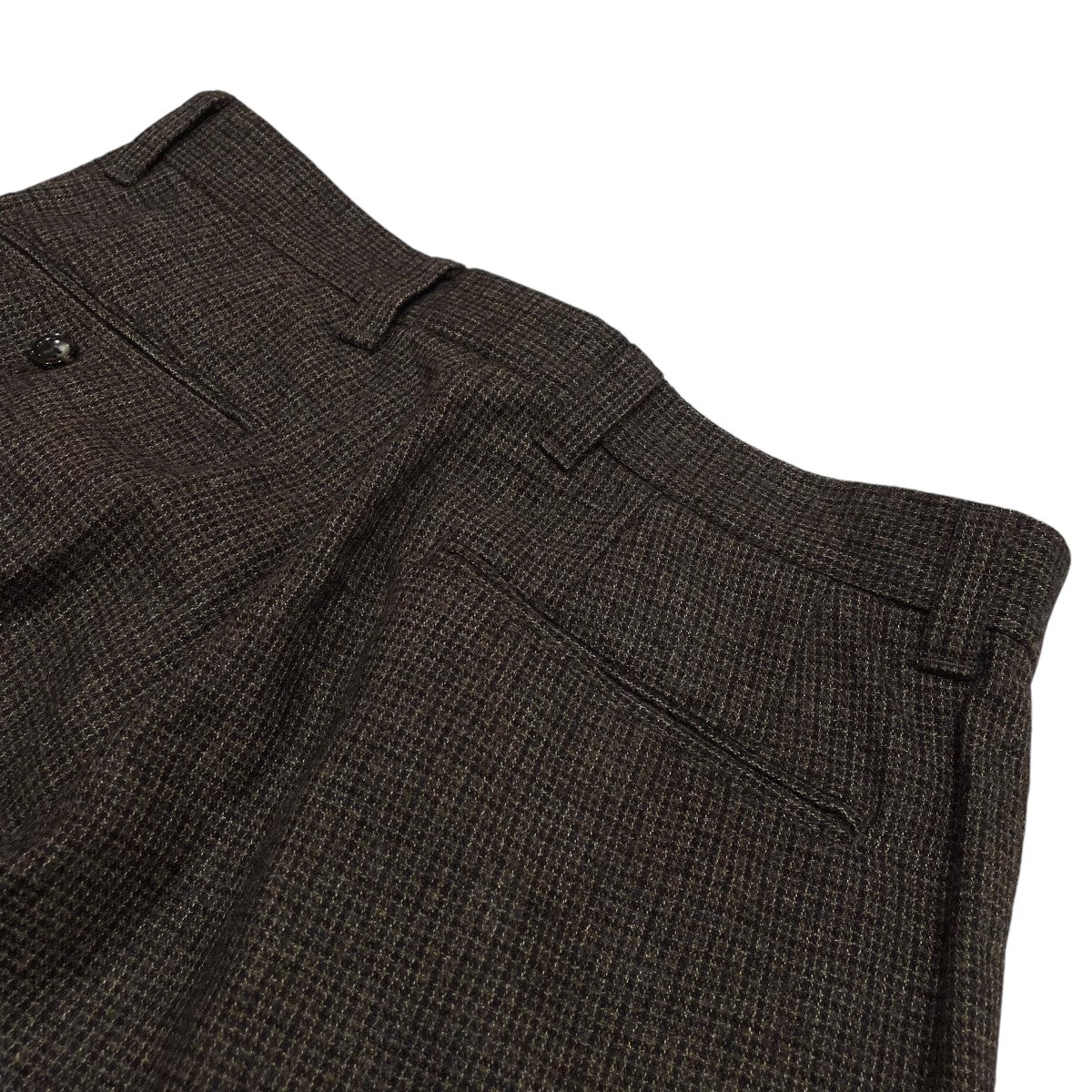 ソフの23AW MELANGE TWEED GUNCLUB CHECK STANDARD PANTS スラックス SOPF-232007です。 SOPH． 古着・中古 ボトムス アイテム