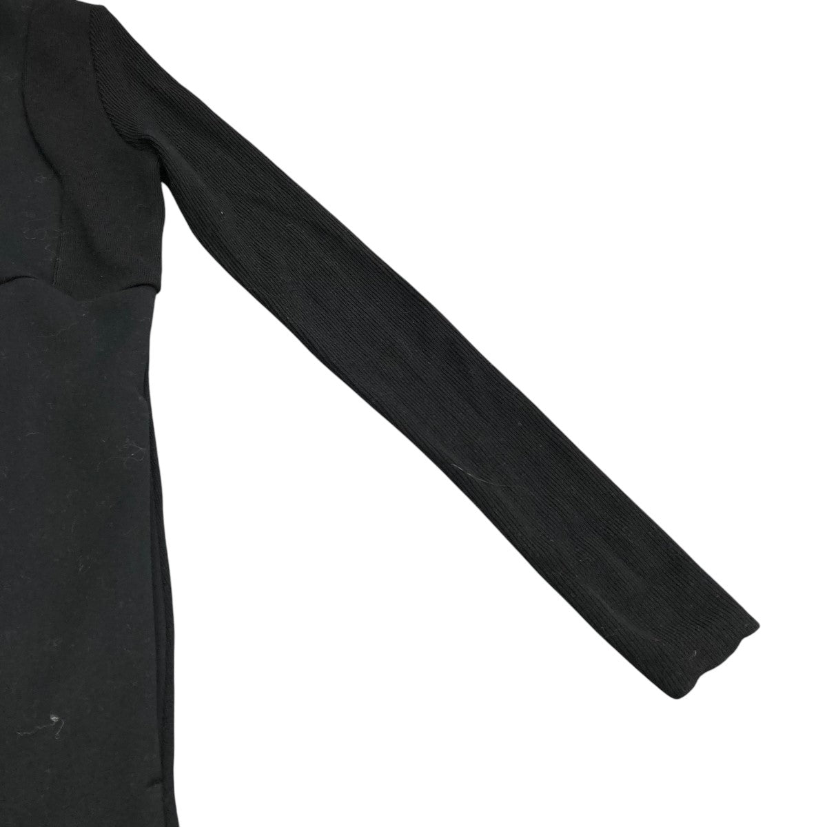 ENFOLD(エンフォルド) MINIMAL LAYERED DRESSクルーネックドレス