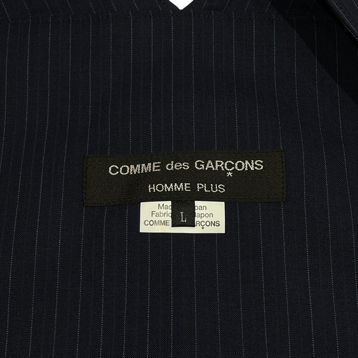 COMME des GARCONS HOMME PLUS 古着・中古 コムデギャルソンオムプリュスの22SS Micro Pinstripe Overalls PI P021です。